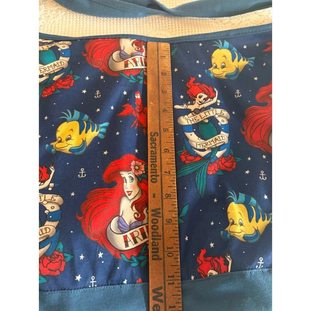 Disney The Little Mermaid loungefly Ariel Tattoo Hobo Crossbody Bag Blue Slouchy